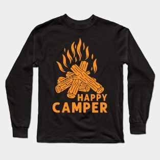 Happy camper Long Sleeve T-Shirt